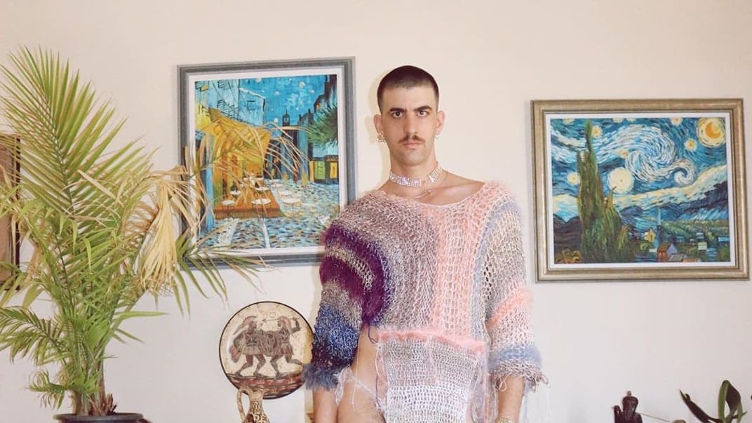 Ravid Haken’s crochet trends in Men’s fashion
