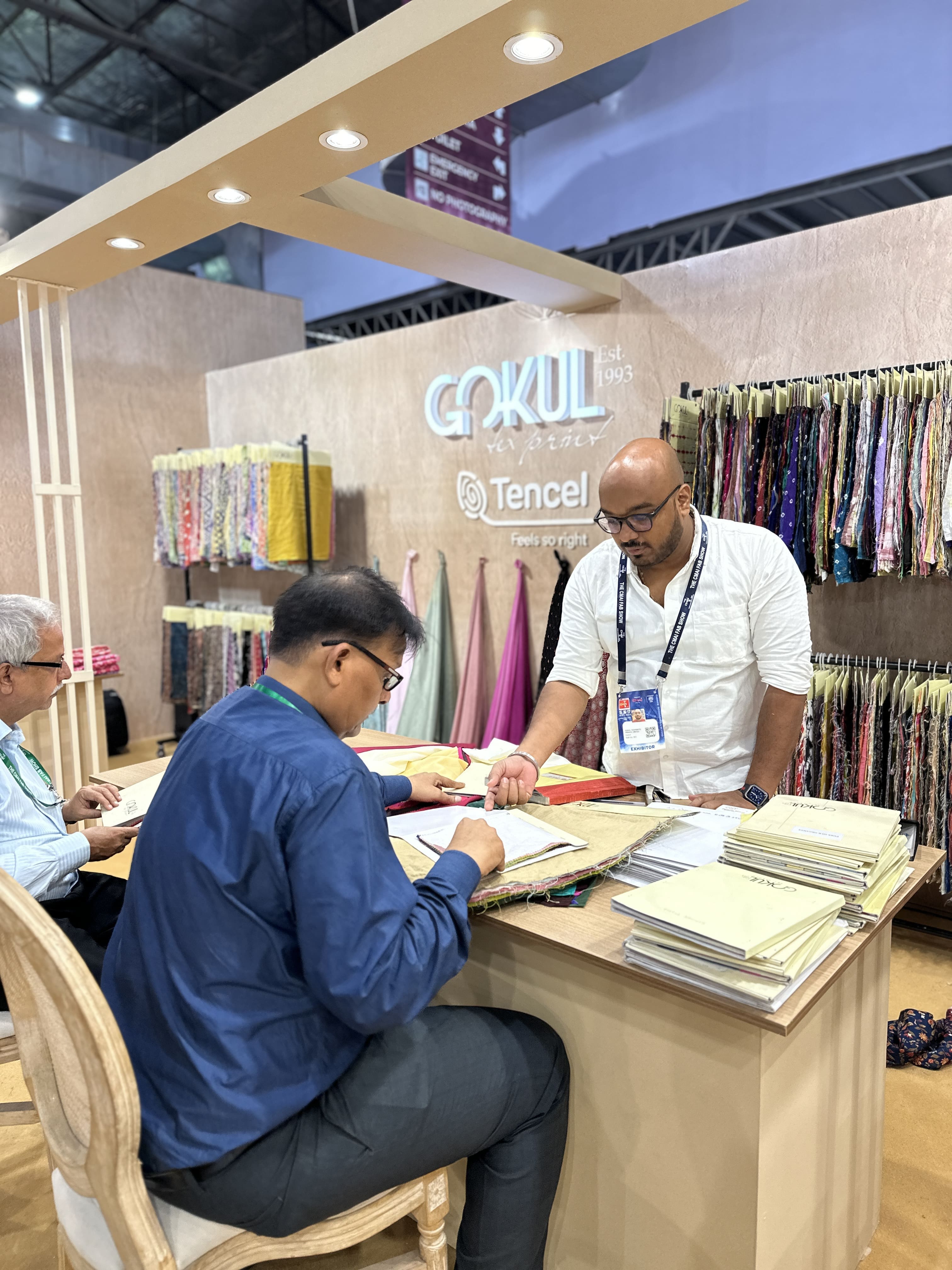 Making an Impact: Gokul Tex and Lenzing Stand Out at CMAI FAB SHOW 2024