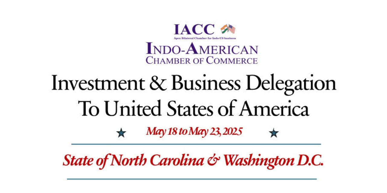 IACC Outbound Delegation | Investment & Business Delegation to USA | May 2025