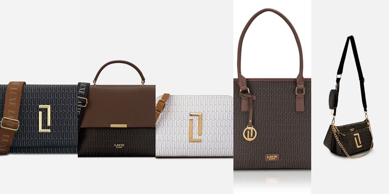 Lavie Luxe Launches Monogram Bags for Style and Function